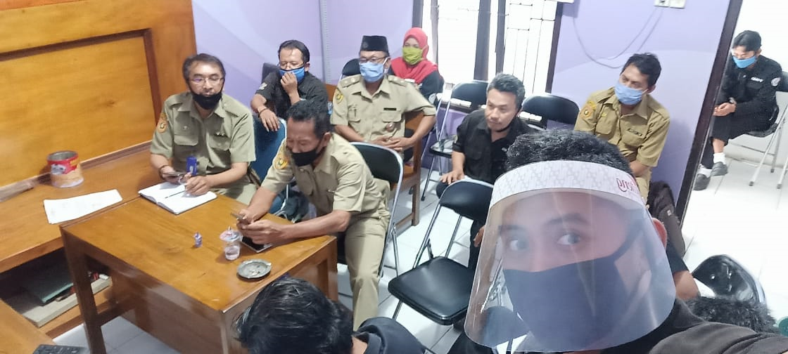 RAKOR PERSIAPAN PEMERIKSAAN BPK-RI MELALUI ZOOM MEETING