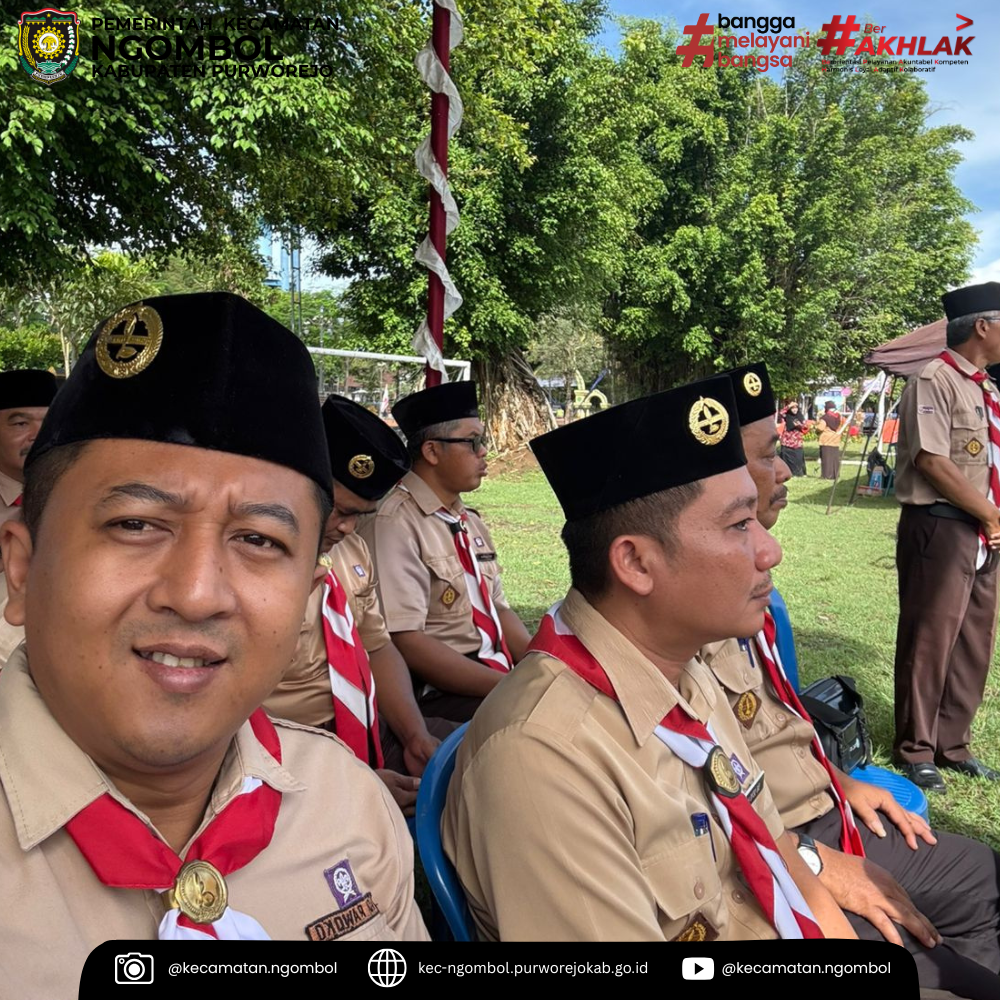 Camat Ngombol Hadiri Jambore Cabang Kwartir Cabang Purworejo Tahun 2025
