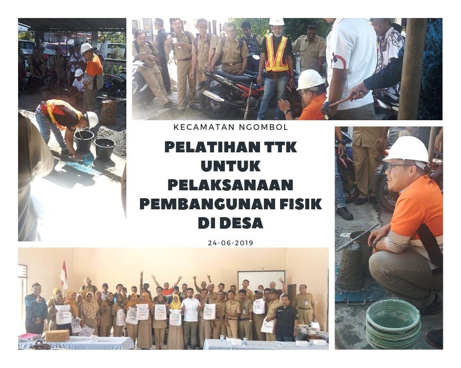 PELATIHAN TTK UNTUK PELAKSANAAN PEMBANGUNAN FISIK DI DESA