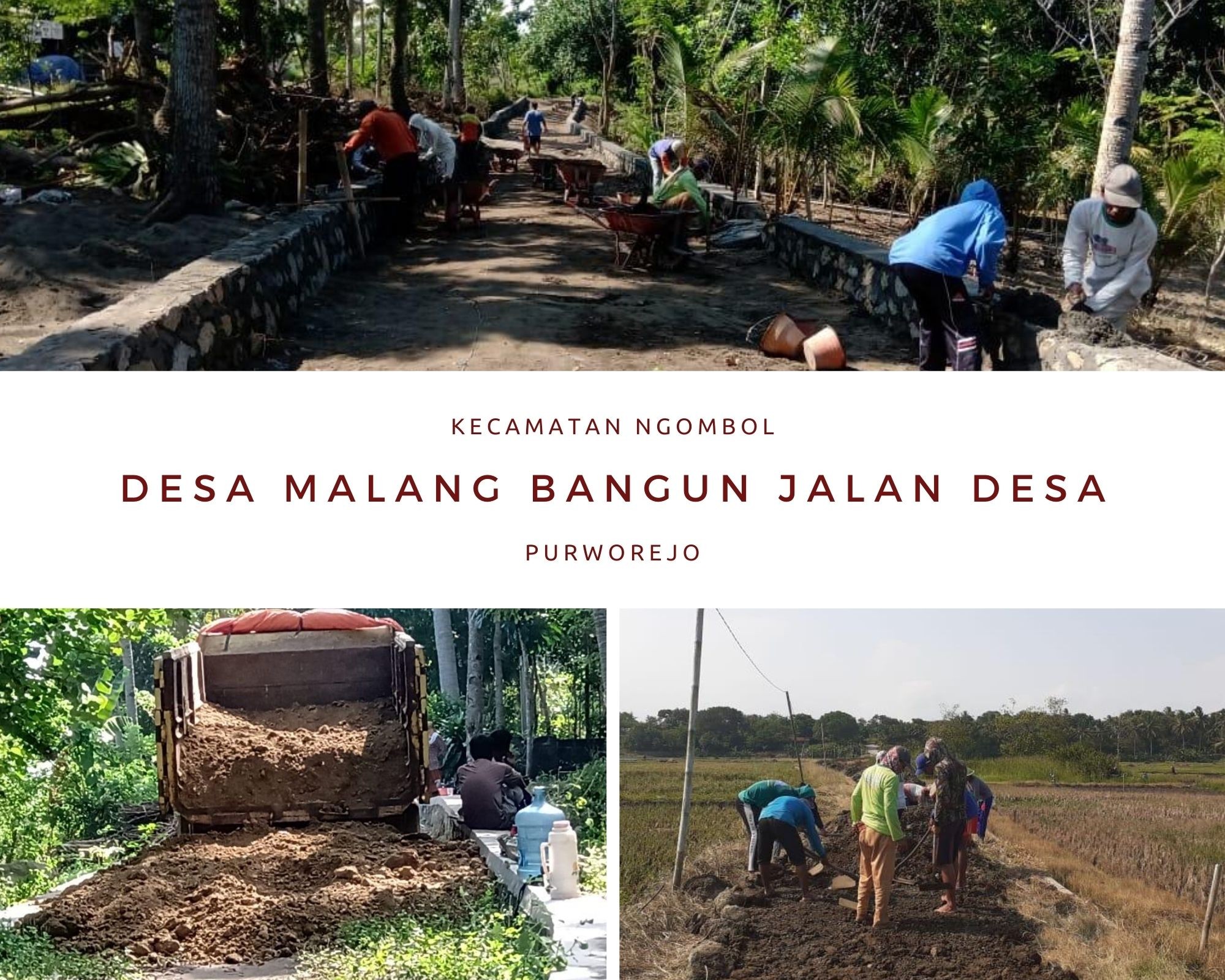 DESA MALANG BANGUN JALAN DESA