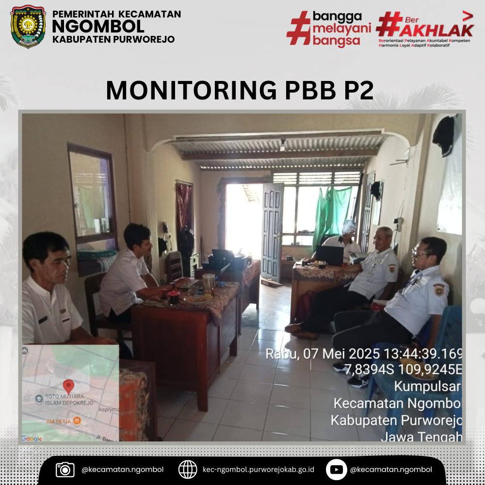 Monitoring PBB P2 di Desa Kumpulsari 