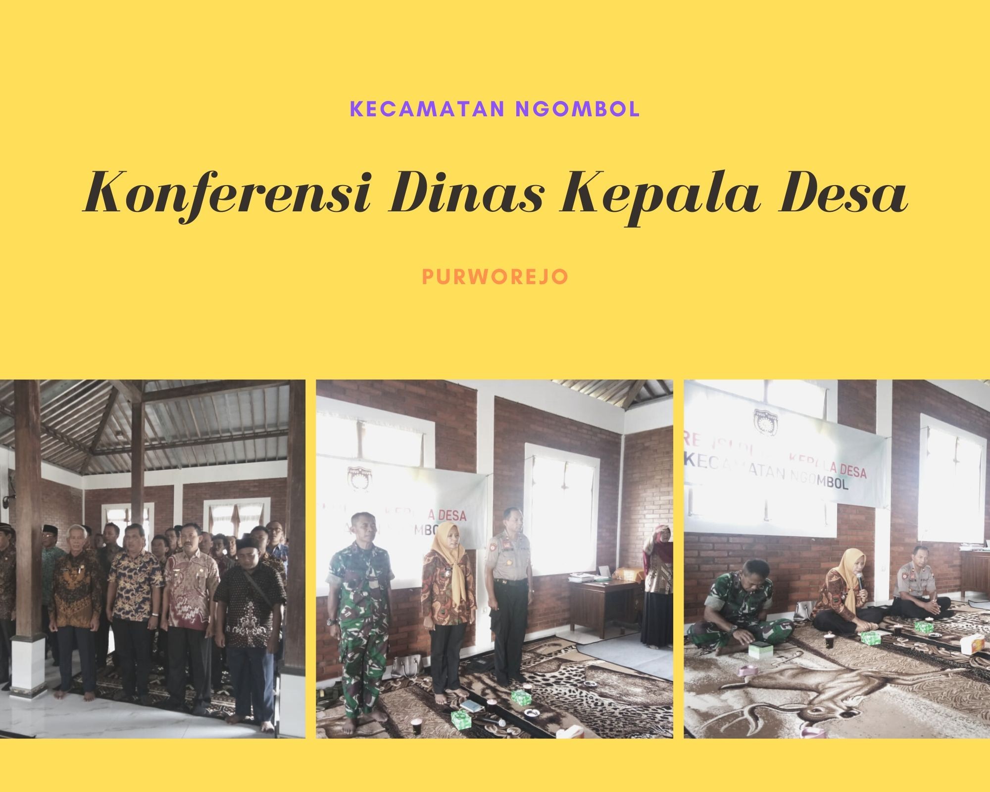 KONFERENSI DINAS KEPALA DESA