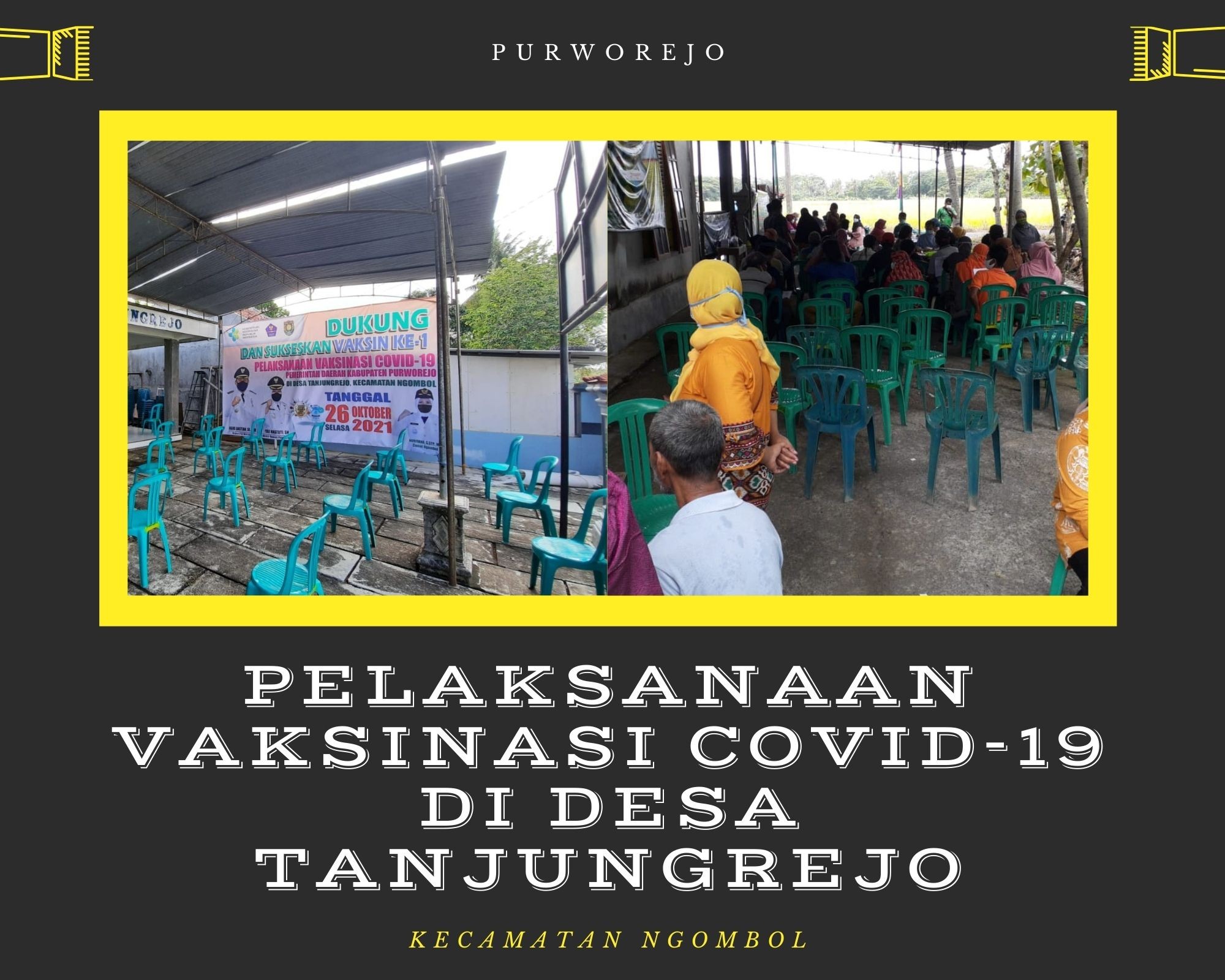 PELAKSANAAN VAKSINASI COVID-19 DI DESA TANJUNGREJO