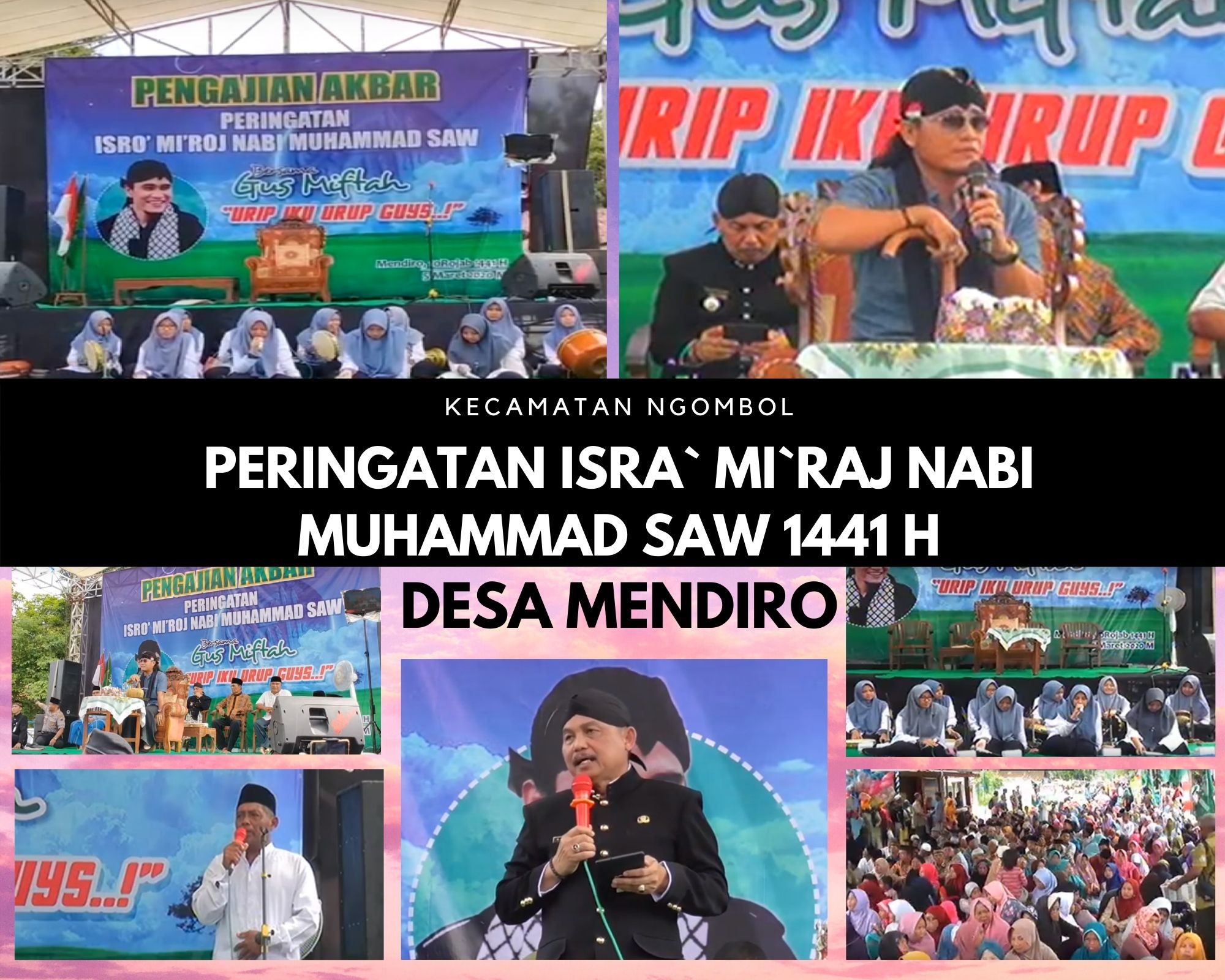 DESA MENDIRO PERINGATI ISRA` MI`RAJ NABI MUHAMMAD SAW 1441 H