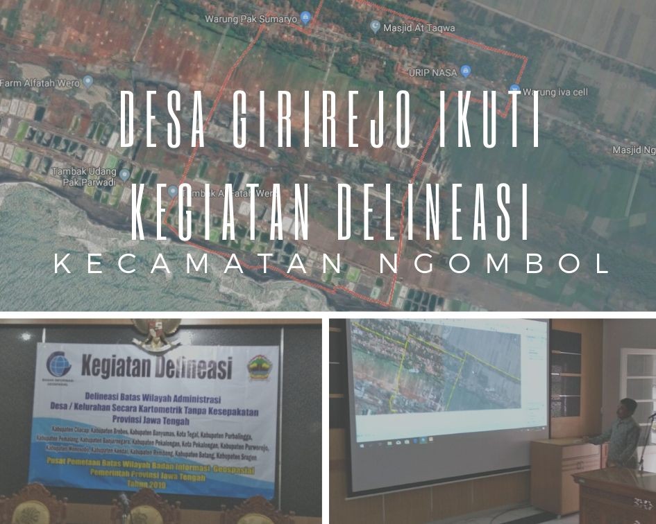 DESA GIRIREJO IKUTI KEGIATAN DELINEASI