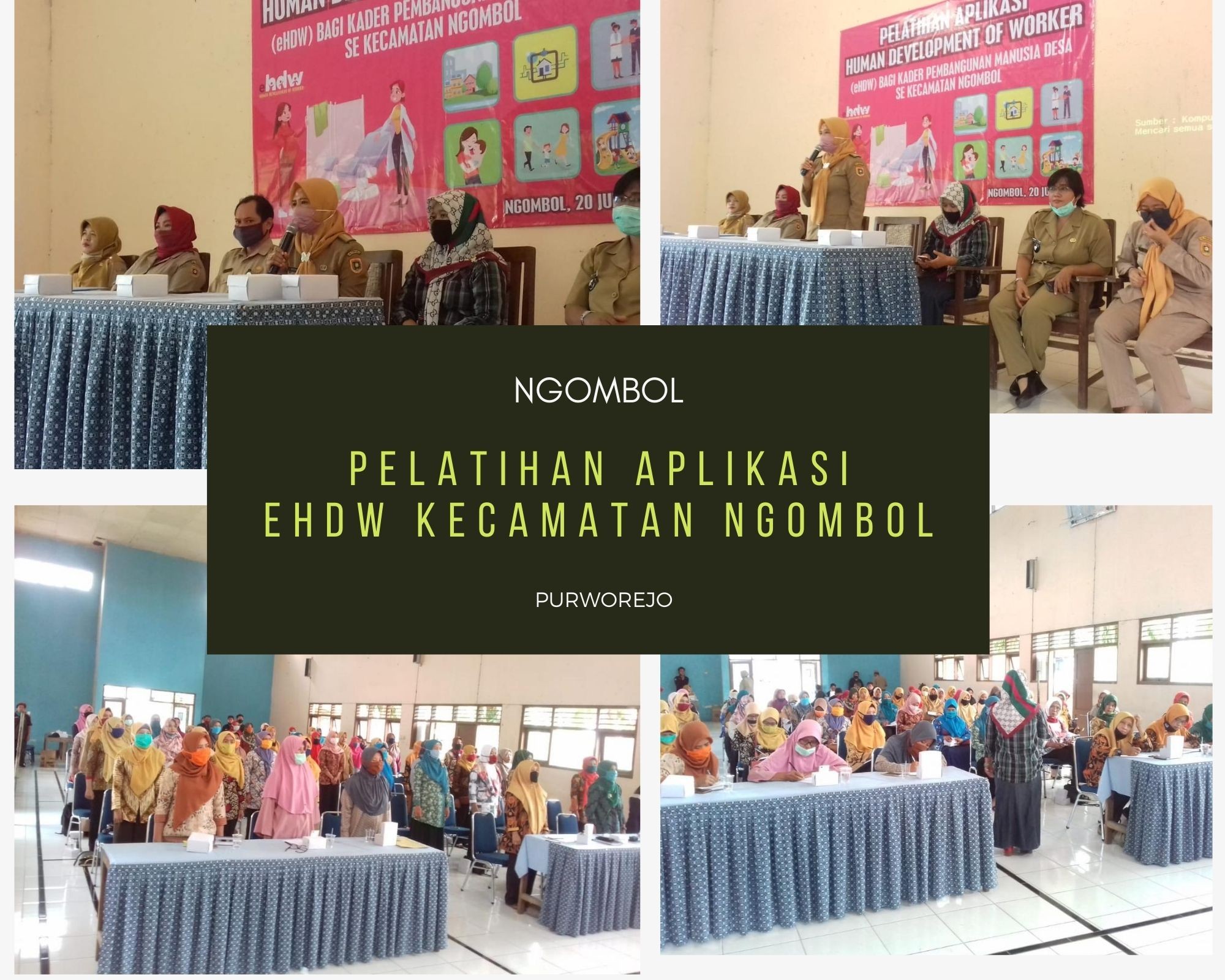 PELATIHAN eHDW KECAMATAN NGOMBOL