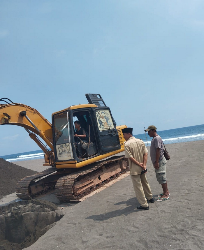 Proses Bedah Siang Pantai Keburuhan di Kecamatan Ngombol Berjalan Lancar