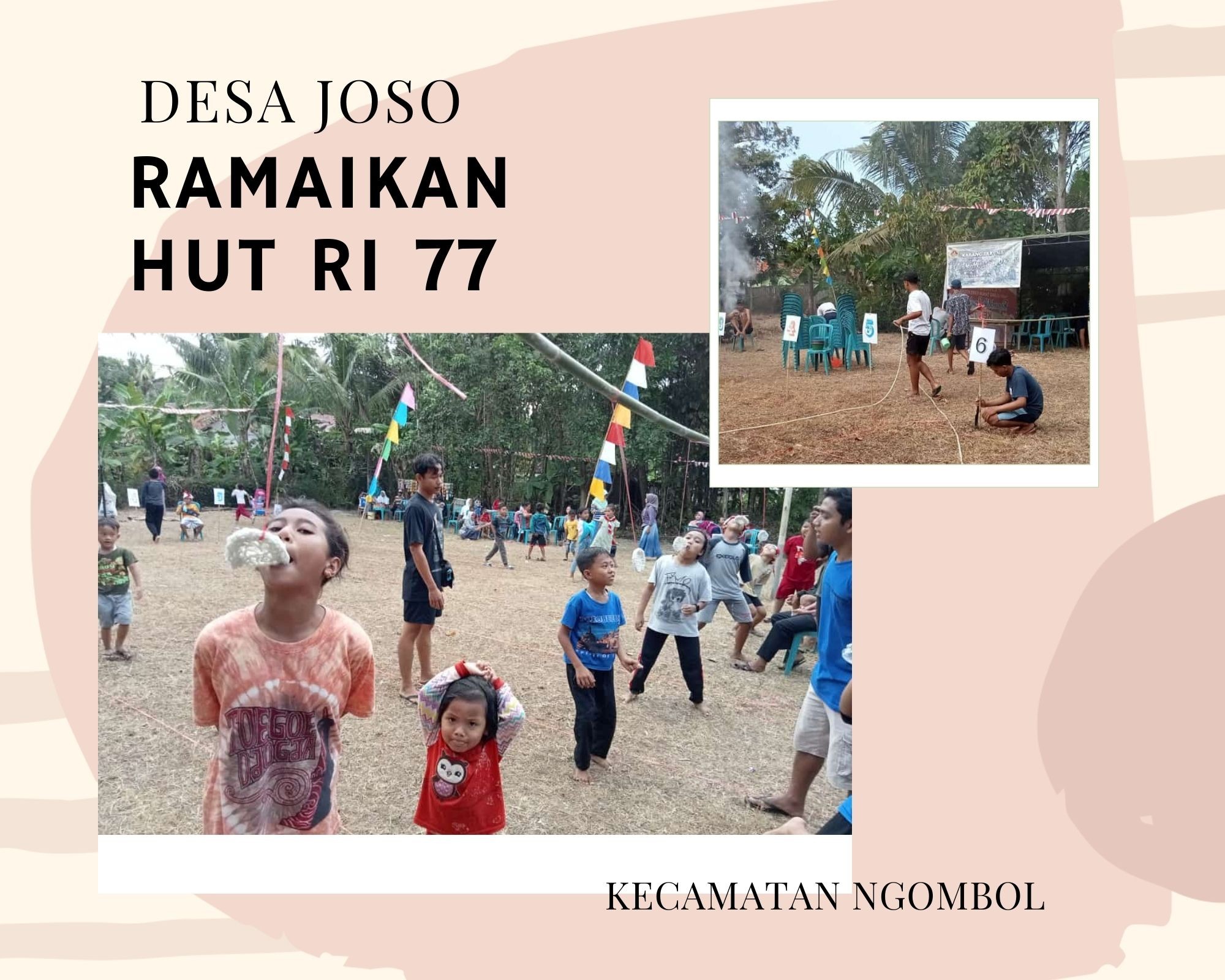 DESA JOSO RAMAIKAN HUT RI 77