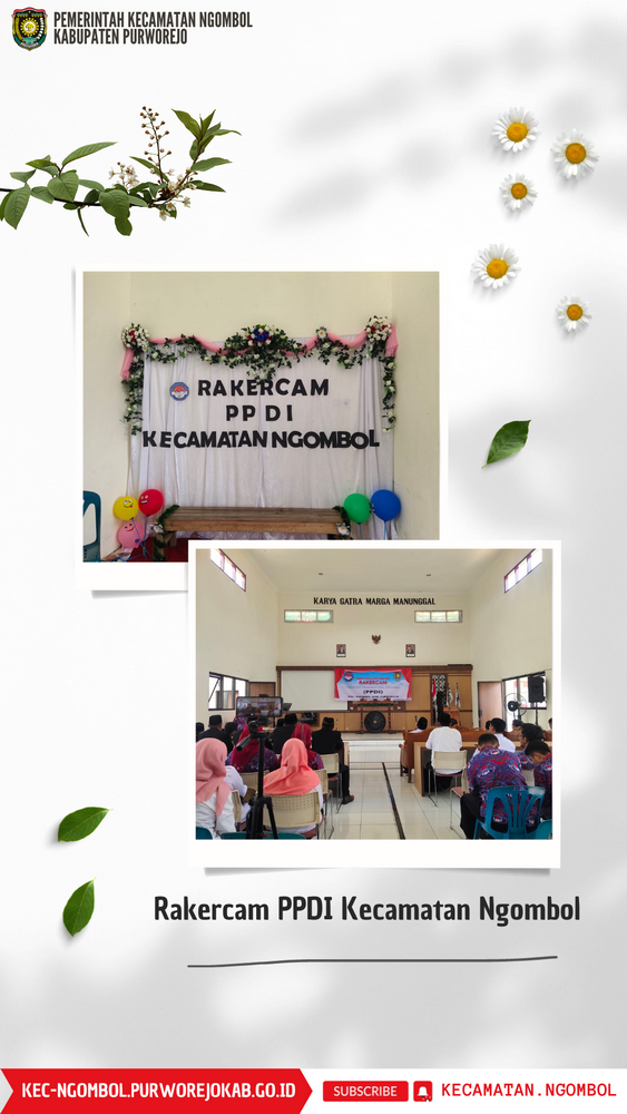 Rakercam PPDI Kecamatan Ngombol