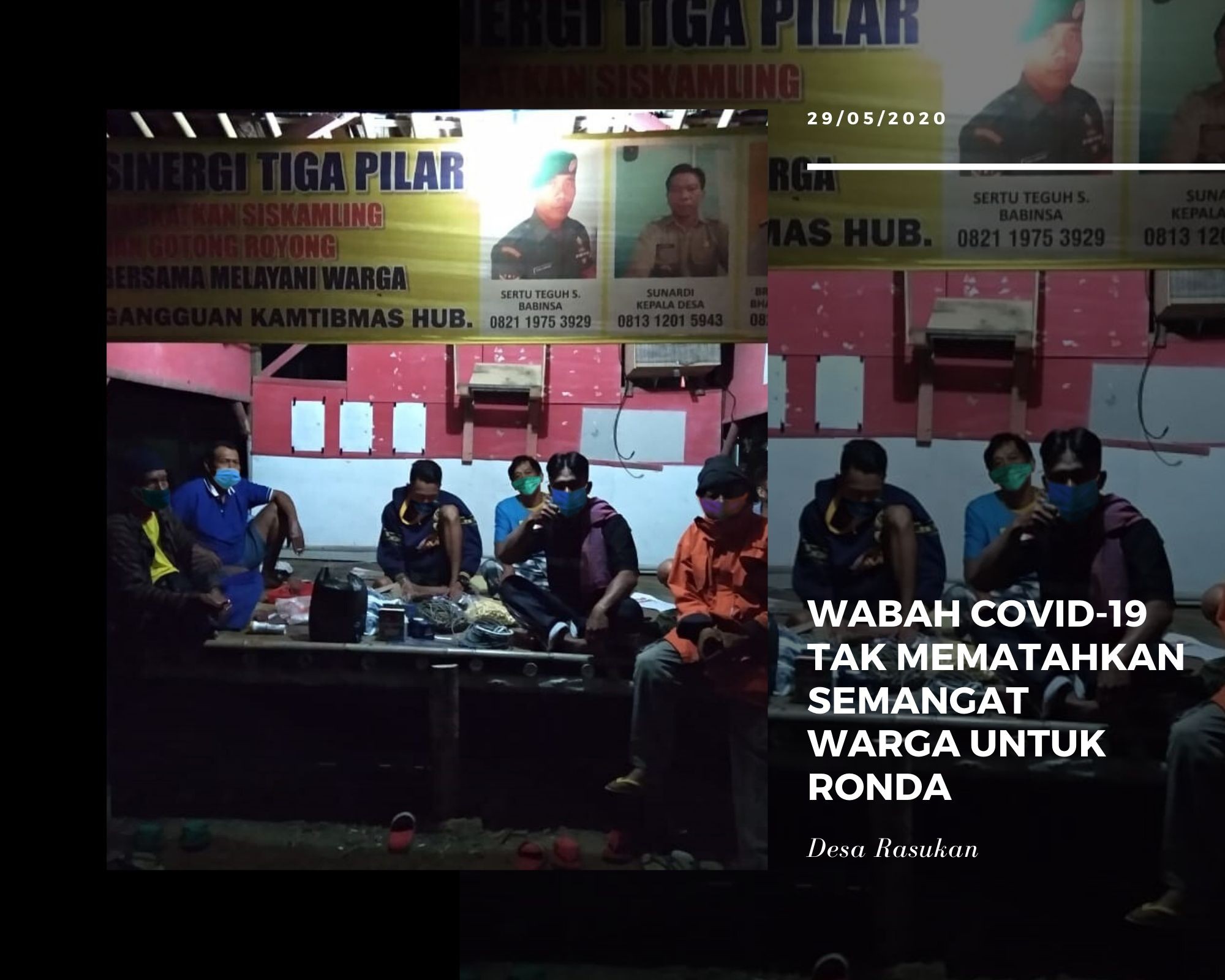 GIAT RONDA WARGA RASUKAN DI SAAT WABAH COVID-19