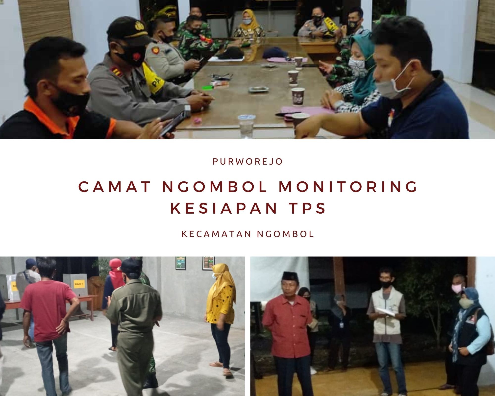 MONITORING KESIAPAN TPS DI KECAMATAN NGOMBOL