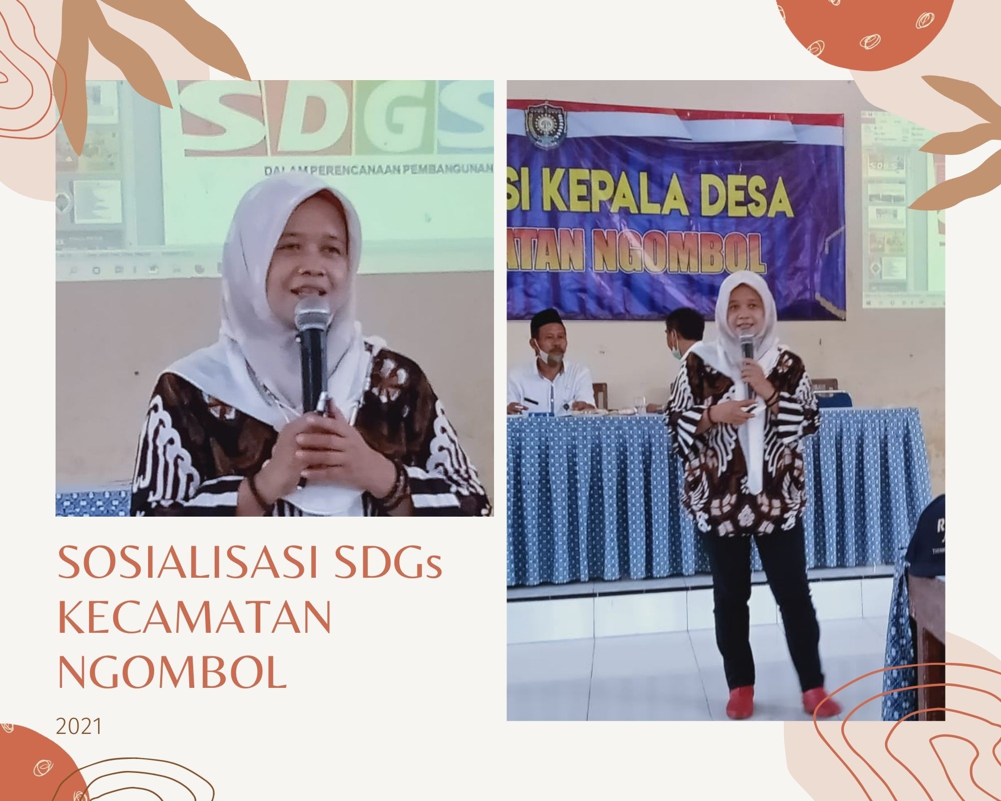 SOSIALISASI SDGs KECAMATAN NGOMBOL