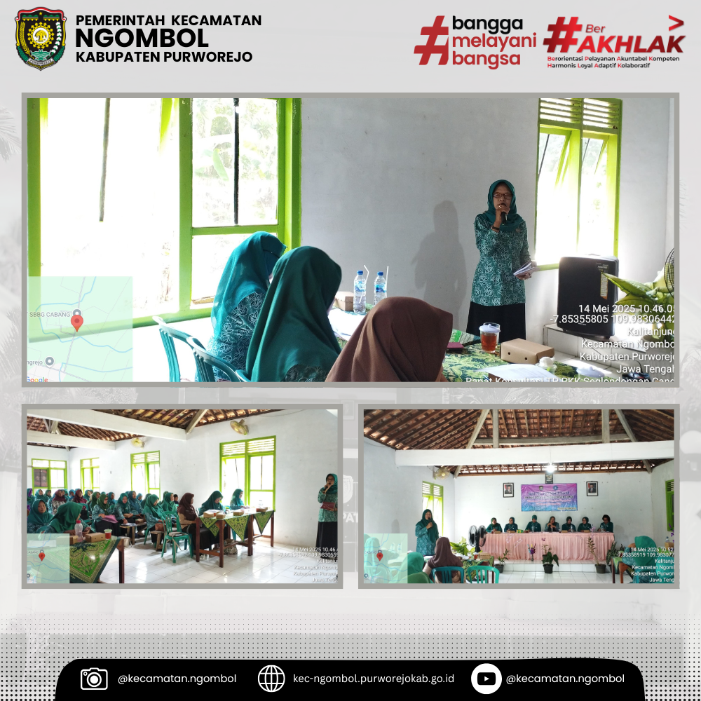 Penguatan Program PKK Melalui Rapat Kerja TP PKK Se-Glondongan Candi di Desa Kalitanjung