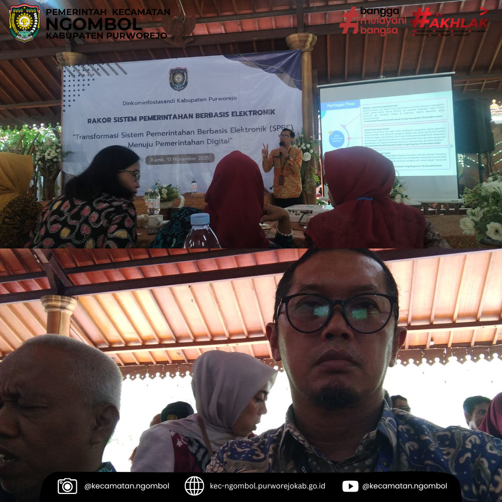 Sekcam Ngombol Hadiri Rakor SPBE: Perkuat Sinergi Menuju Pemerintahan Digital Purworejo