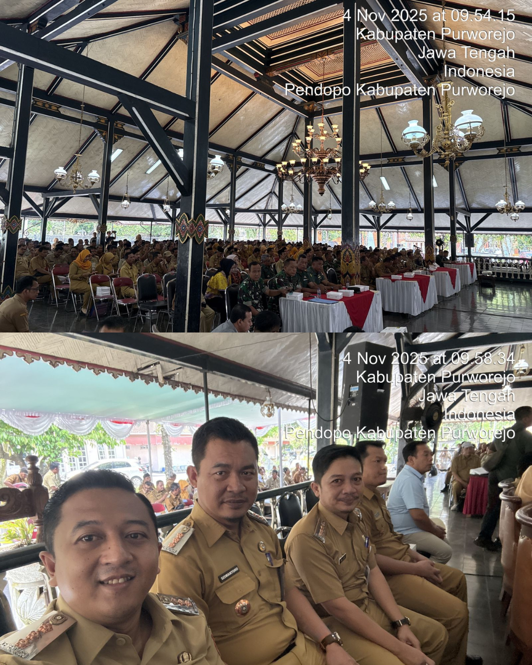 Camat Ngombol Hadiri Rakor Percepatan Pendataan Lahan untuk Pembangunan Koperasi Merah Putih di Purworejo