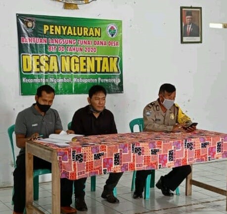 PENYALURAN BLT DD TAHAP 3 DESA NGENTAK