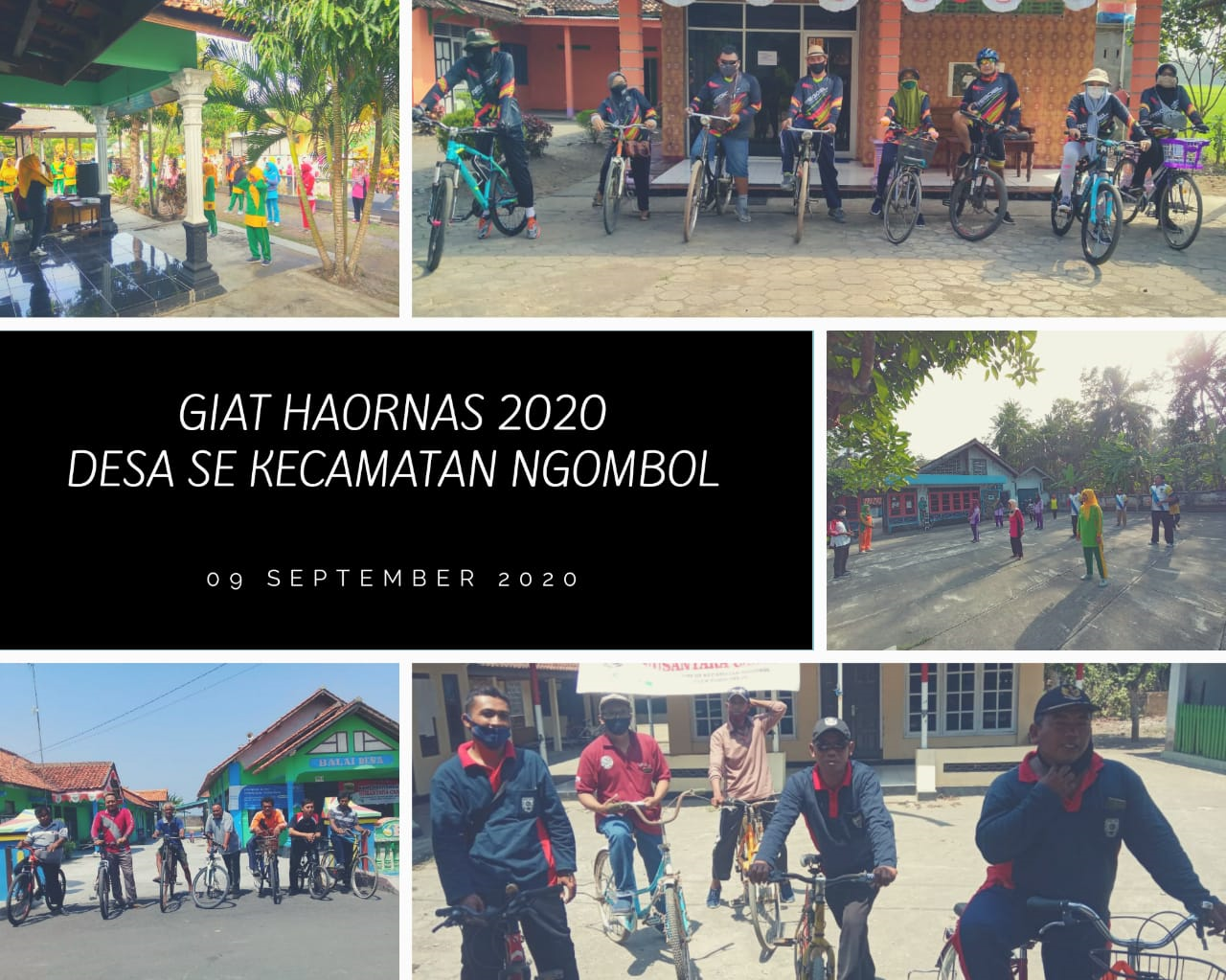 GIAT HAORNAS DI DESA_DESA WILAYAH KECAMATAN NGOMBOL