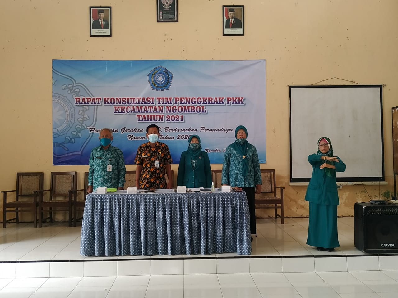  RAPAT KONSULTASI TIM PENGGERAK PKK KECAMATAN NGOMBOL