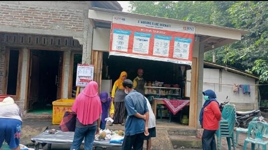 KEGIATAN PENYALURAN SEMBAKO DI AGEN BRILINK DAN E WARONG 