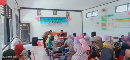 PENYALURAN BLT DD 2022 DESA KEBURUHAN