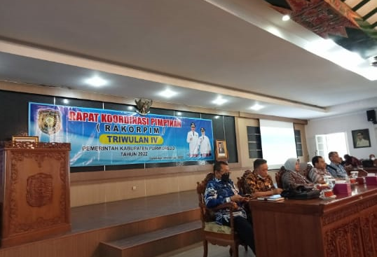 CAMAT HADIRI RAKORPIM DI RUANG ARAHIWANG