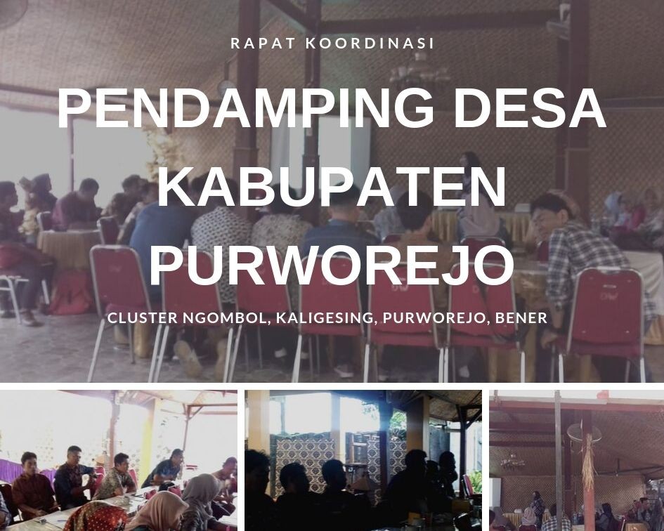 RAKOR PD & PLD KABUPATEN PURWOREJO ANTAR CLUSTER