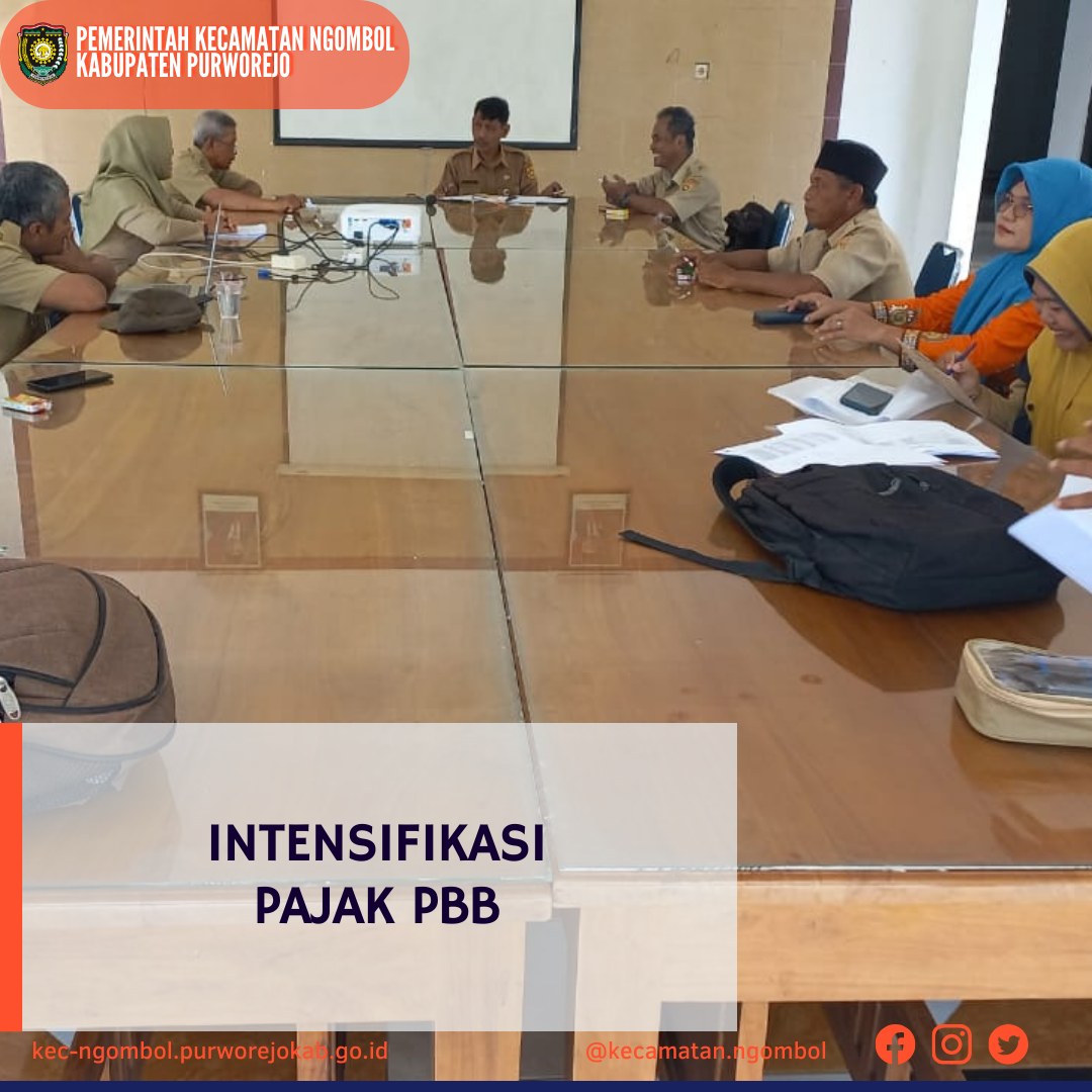 Intensifikasi Pajak PBB