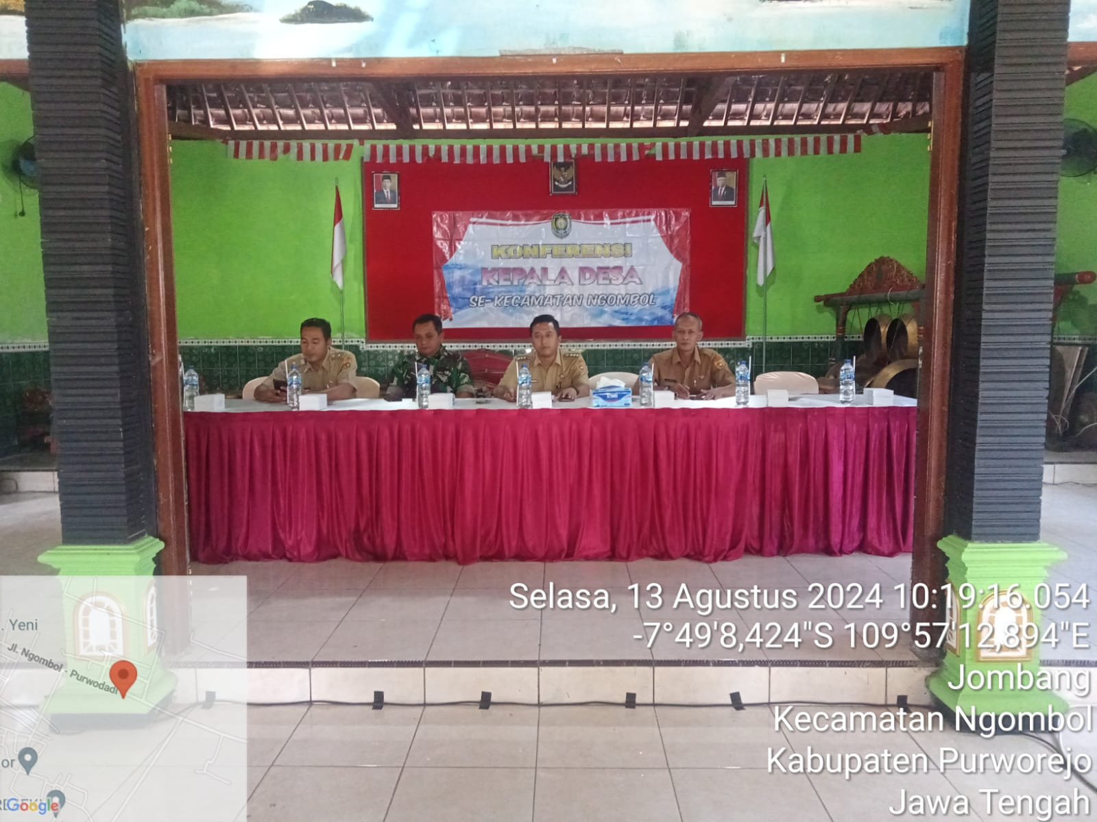 Konferensi Kades Rutin Bulan Agustus di Desa Jombang