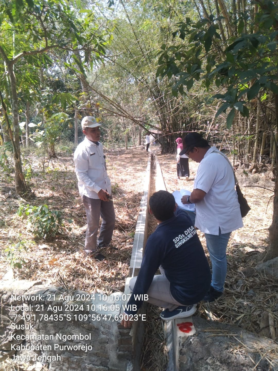 Monev Fisik Desa Susuk Kecamatan Ngombol