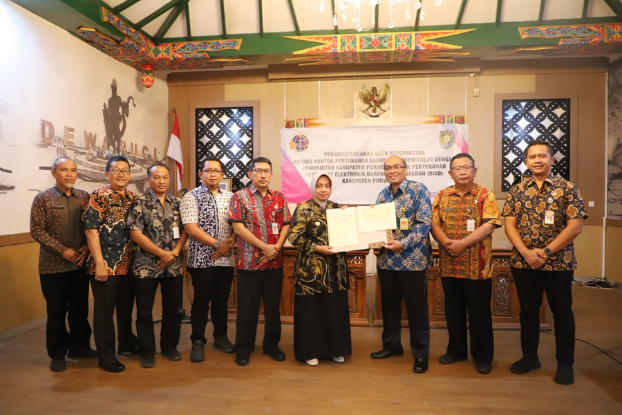 MoU dengan Kantor Pertanahan, Bupati Minta Proses Penyertifikatan Tanah Makin Cepat dan Tuntas 