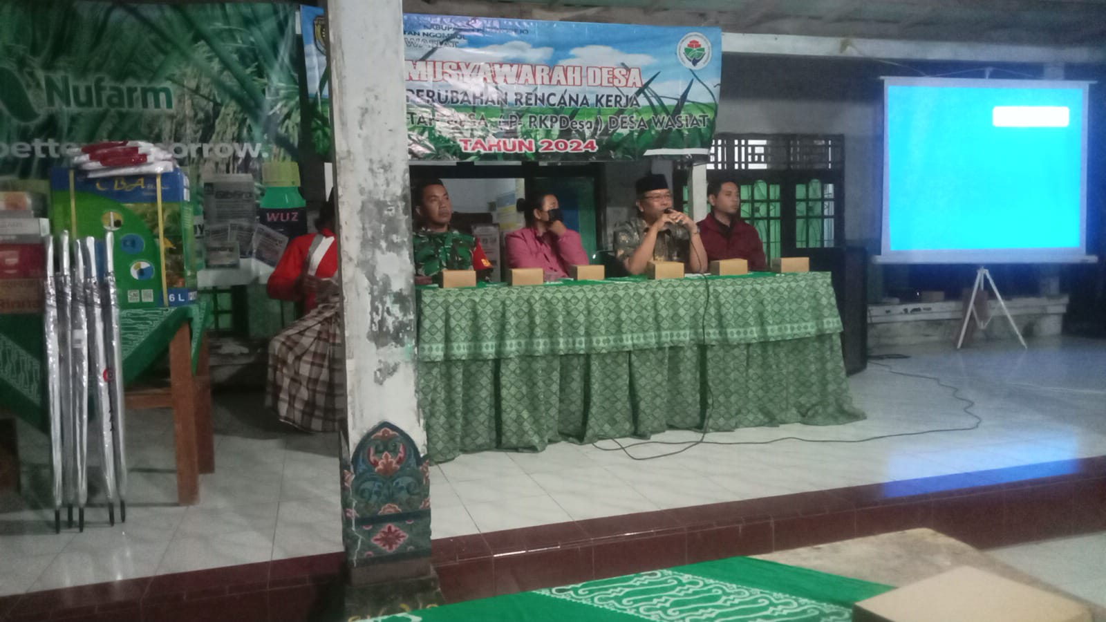 Musrenbang Perubahan Rencana Kerja Desa Wasiat Kecamatan Ngombol