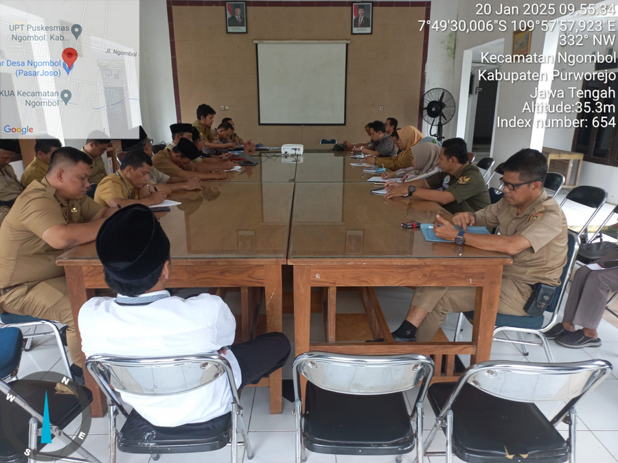 Rapat Tim Pembahas Pra Musrenbang Kecamatan Ngombol