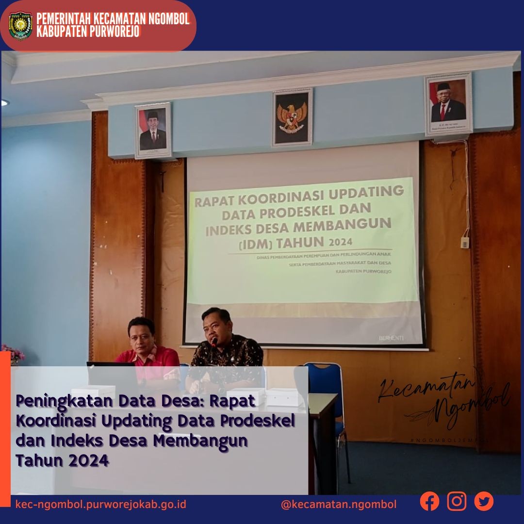 Peningkatan Data Desa: Rapat Koordinasi Update Prodeskel dan Indeks Desa Membangun