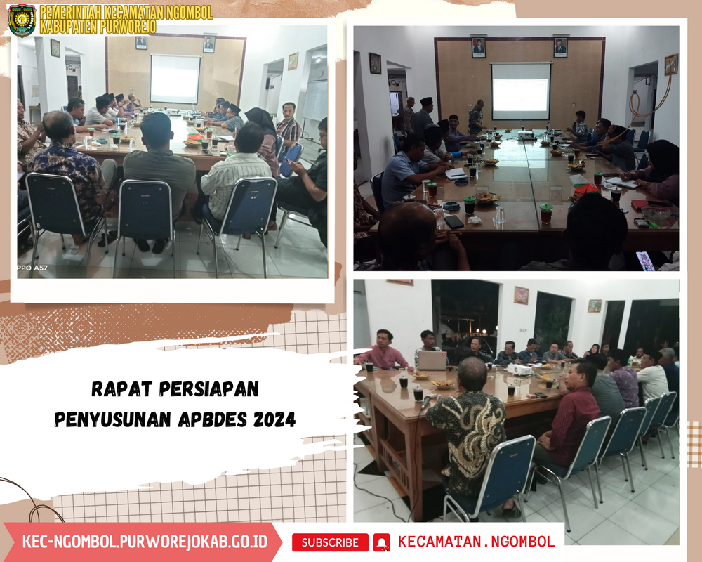 Rapat Persiapan Penyusunan APBDES 2024