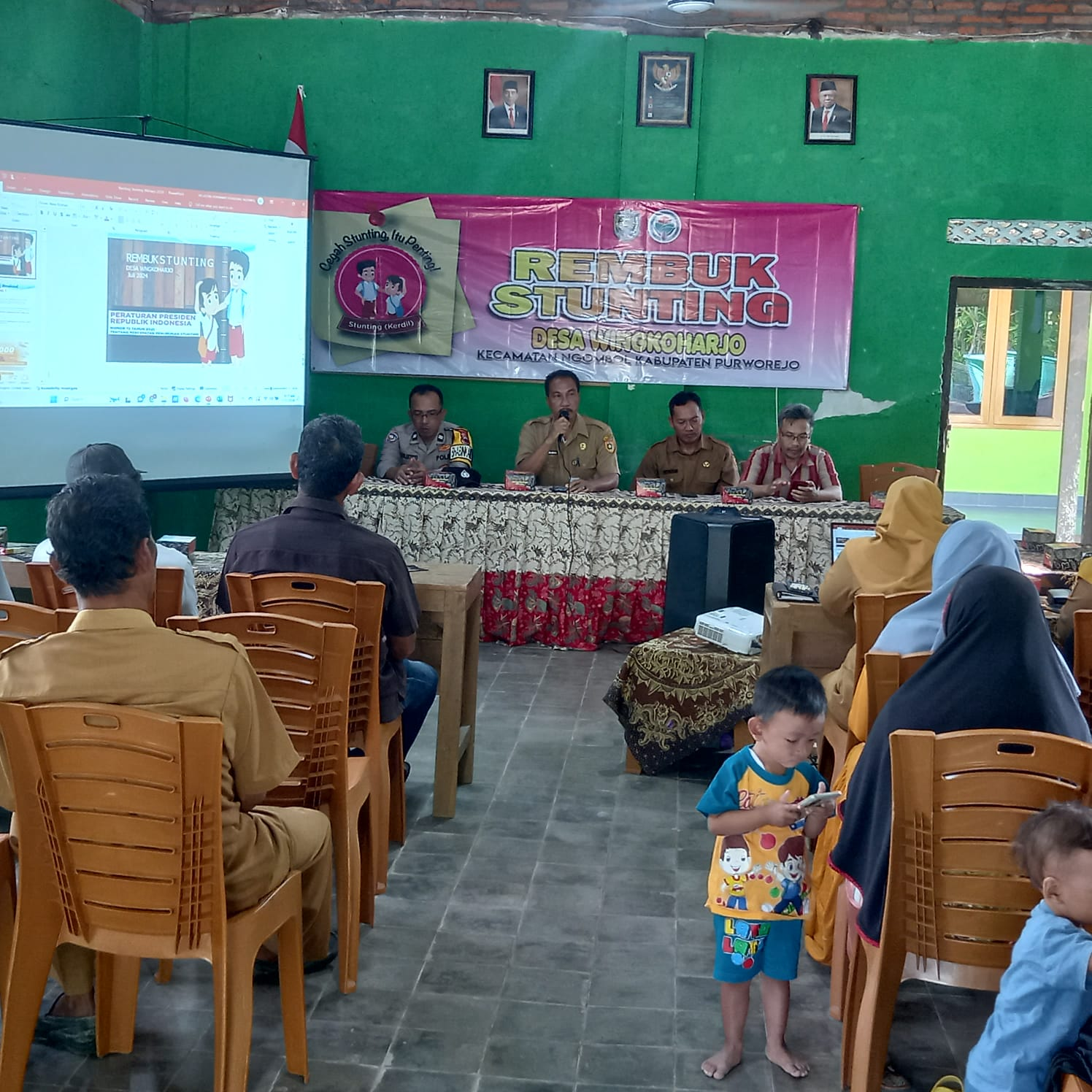 Rembug Stunting di Desa Wingkoharjo, Kecamatan Ngombol: Sinergi Masyarakat dan Pemerintah untuk Mengatasi Stunting