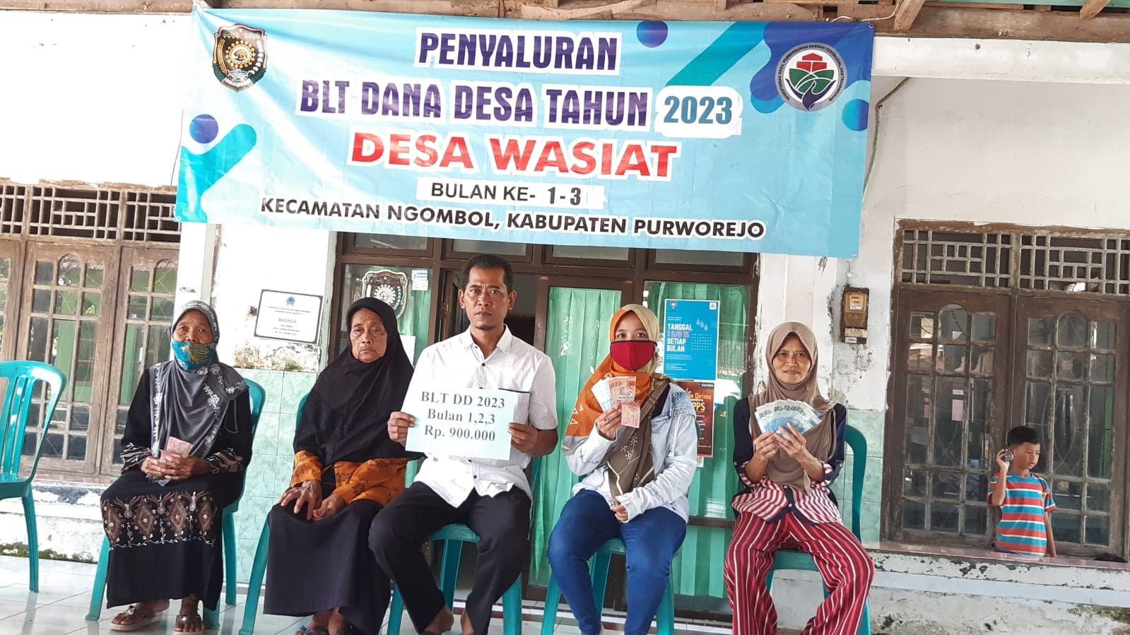 PENYALURAN BLT DD TAHUN 2023 DESA WASIAT